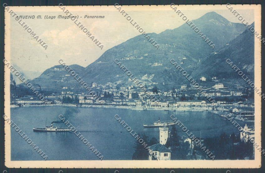 Varese Laveno Battello Saluti da cartolina LQ8193 – fronte