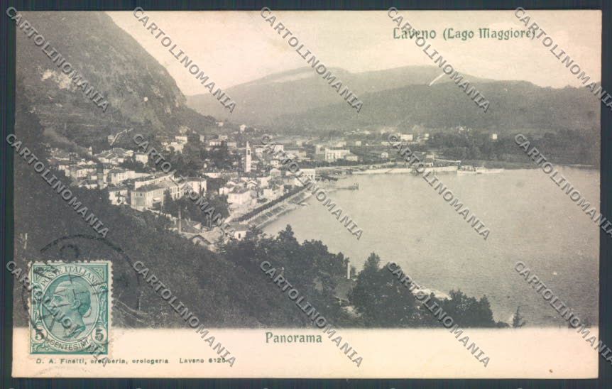 Varese Laveno cartolina LQ8194 – fronte