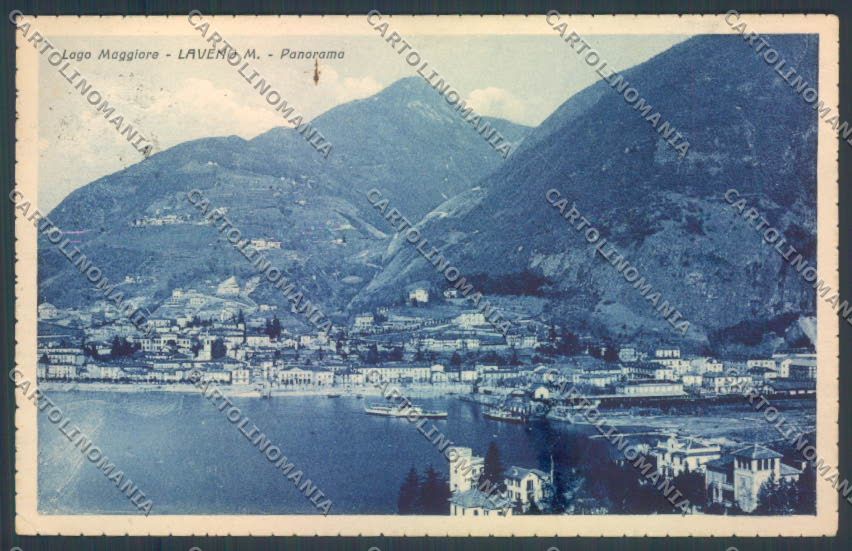Varese Laveno Battello Saluti da cartolina LQ8201 – fronte