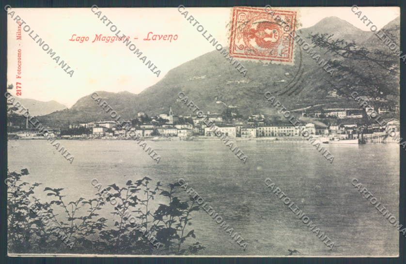 Varese Laveno cartolina LQ8216 – fronte