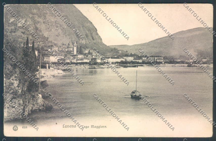 Varese Laveno Barca cartolina LQ8221 – fronte