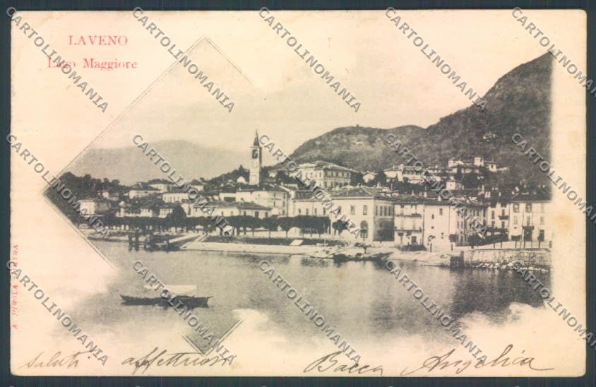 Varese Laveno cartolina LQ8228 – fronte
