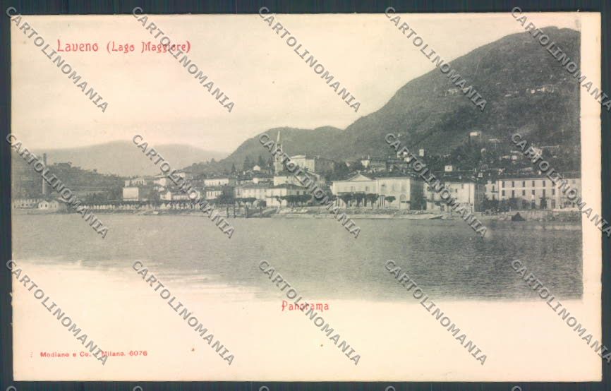 Varese Laveno cartolina LQ8238 – fronte