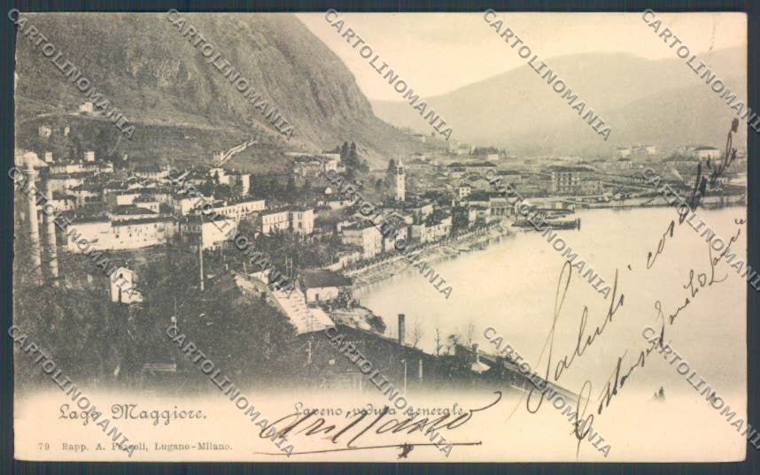 Varese Laveno cartolina LQ8247 – fronte