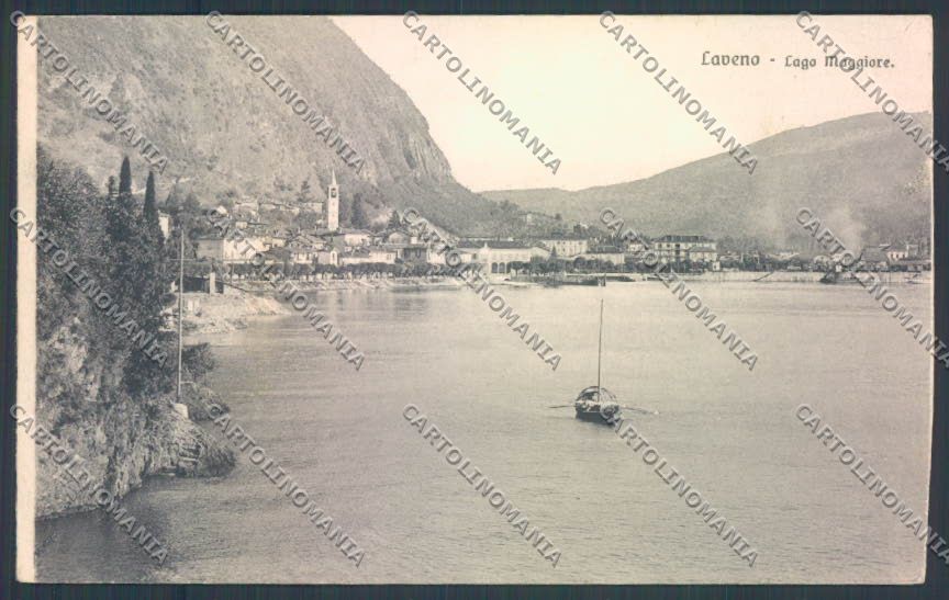 Varese Laveno Barca cartolina LQ8248 – fronte