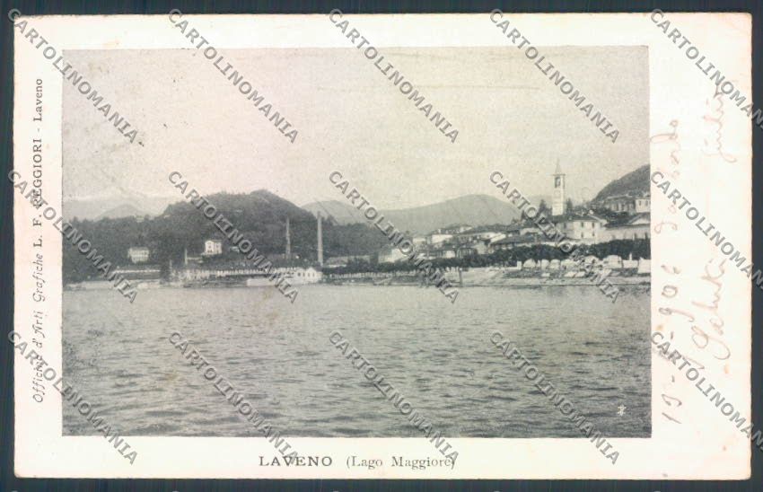 Varese Laveno cartolina LQ8253 – fronte