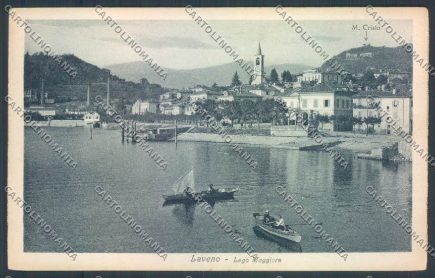 Varese Laveno Barca cartolina LQ8254 – fronte