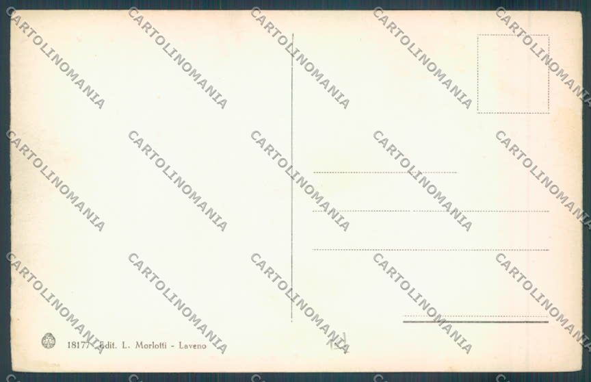 Varese Laveno Barca cartolina LQ8254 – retro