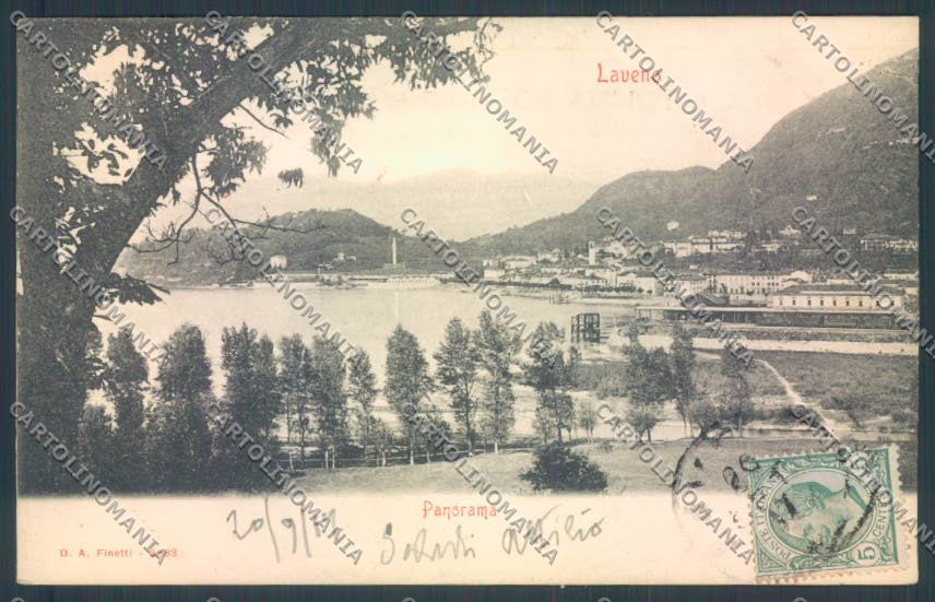 Varese Laveno cartolina LQ8272 – fronte