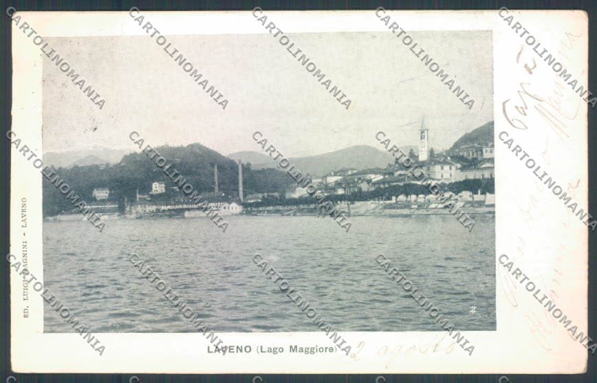 Varese Laveno cartolina LQ8280 – fronte