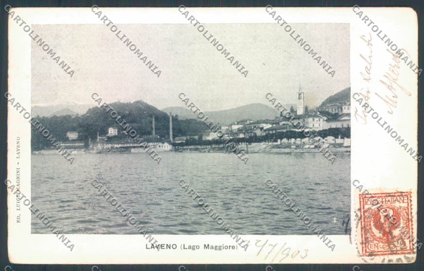 Varese Laveno cartolina LQ8281 – fronte