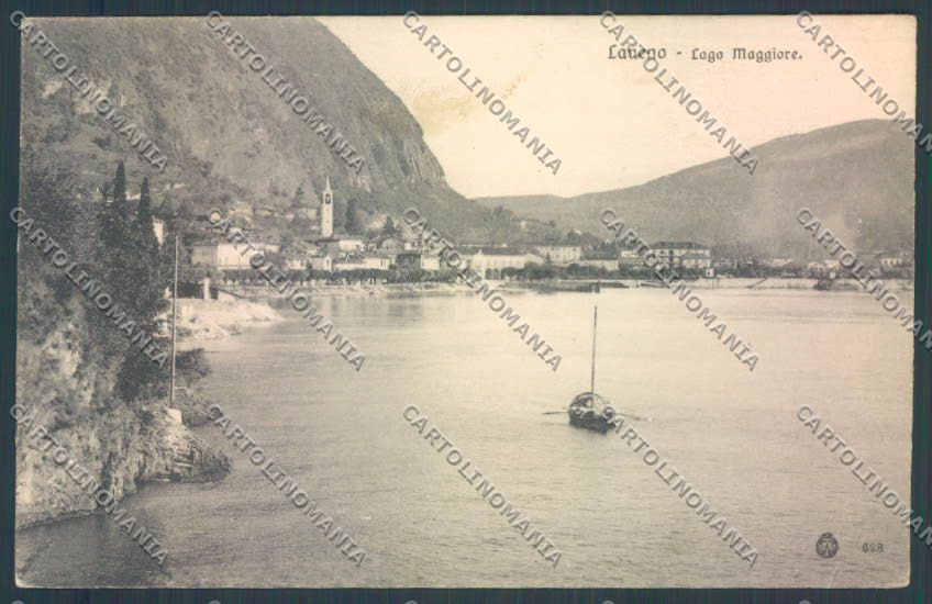 Varese Laveno Barca PIEGHINA cartolina LQ8284 – fronte