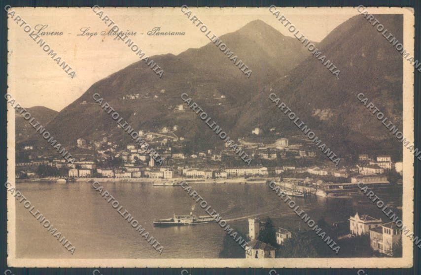 Varese Laveno Battello Saluti da cartolina LQ8293 – fronte
