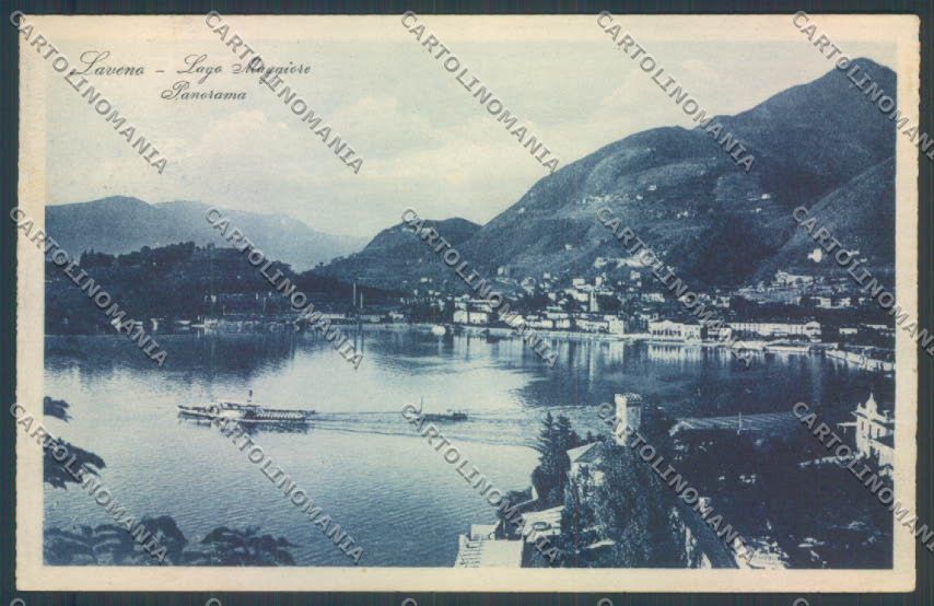 Varese Laveno Battello Saluti da cartolina LQ8301 – fronte
