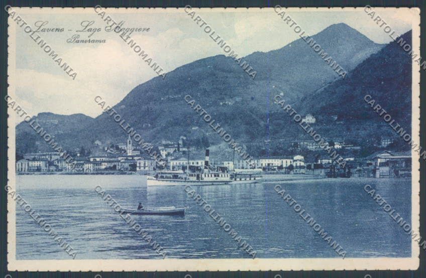 Varese Laveno Battello Barca Saluti da cartolina LQ8313 – fronte