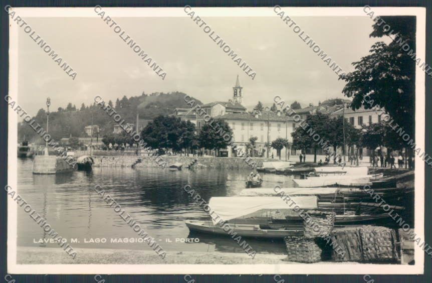 Varese Laveno Barca Saluti da Foto cartolina LQ8321 – fronte