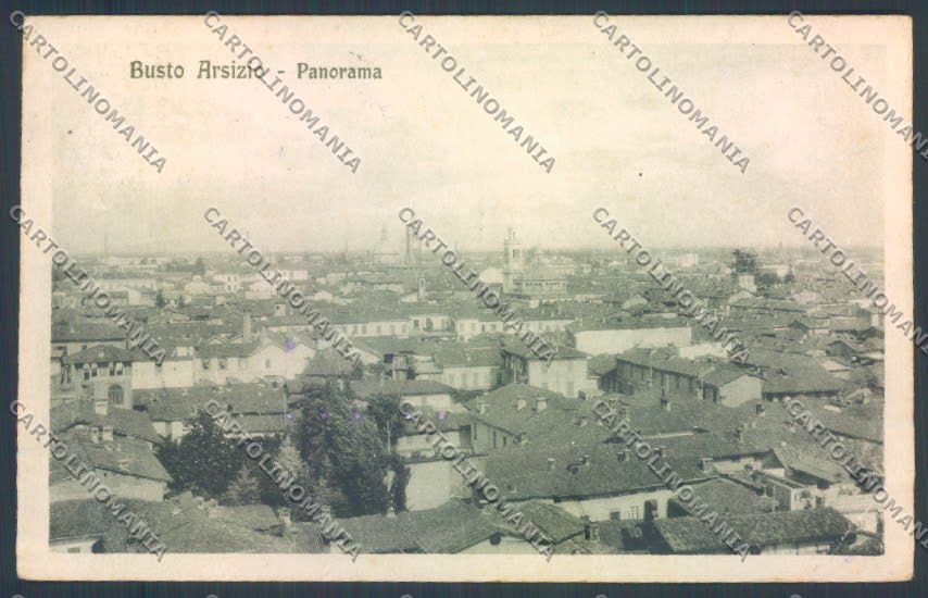 Varese Busto Arsizio PIEGHINA cartolina LQ8374 – fronte