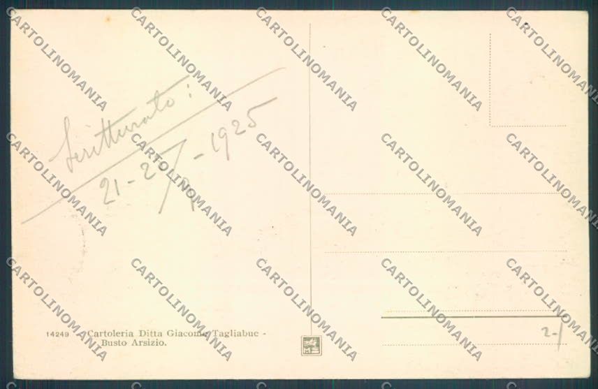 Varese Busto Arsizio cartolina LQ8377 – retro