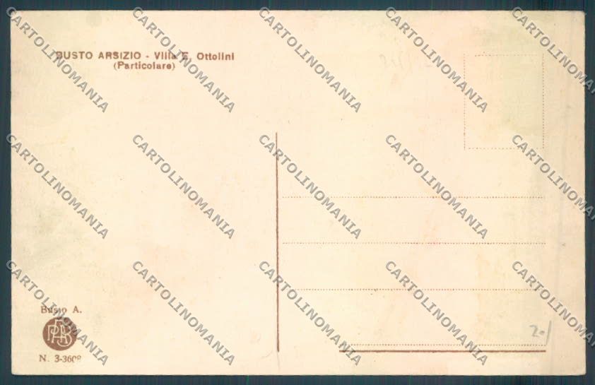 Varese Busto Arsizio cartolina LQ8386 – retro