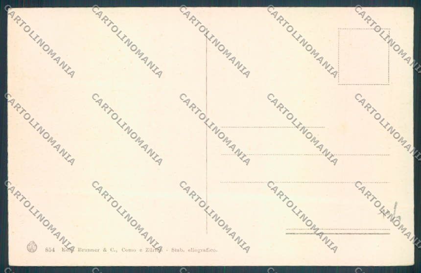Varese Leggiuno Santa Caterina del Sasso cartolina LQ8396 – retro