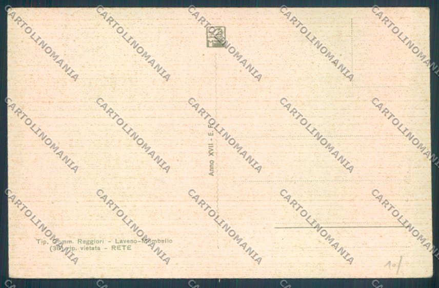 Varese Leggiuno Santa Caterina del Sasso cartolina LQ8404 – retro