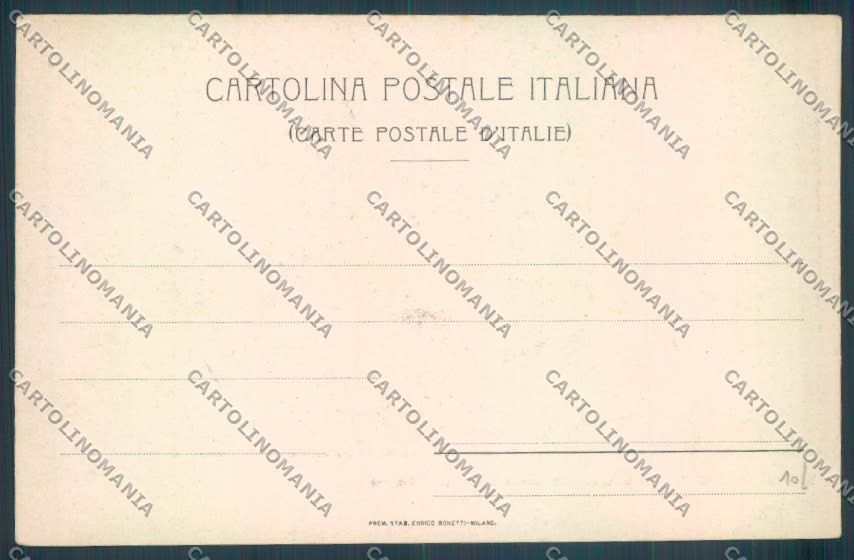 Varese Leggiuno Santa Caterina del Sasso Battello cartolina LQ8409 – retro