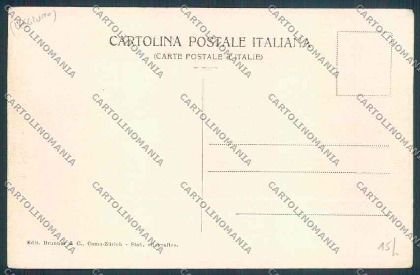 Varese Leggiuno Santa Caterina del Sasso cartolina LQ8422 – retro