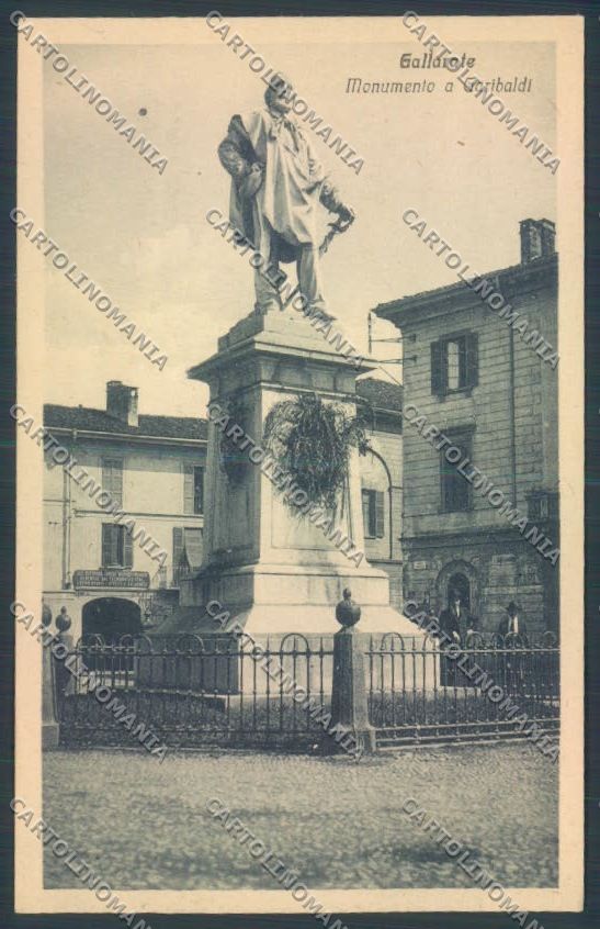 Varese Gallarate Garibaldi cartolina LQ8427 – fronte