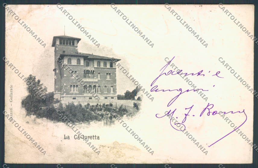 Varese Gallarate PIEGA cartolina LQ8428 – fronte