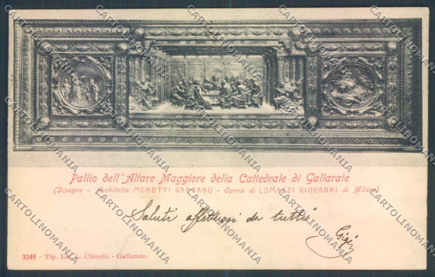 Varese Gallarate cartolina LQ8429 – fronte