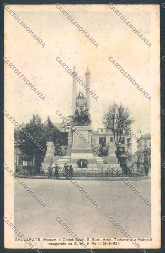 Varese Gallarate cartolina LQ8438 – fronte