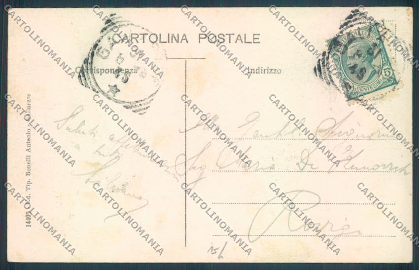 Varese Gallarate cartolina LQ8440 – retro
