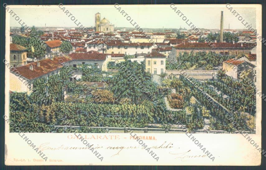 Varese Gallarate cartolina LQ8447 – fronte