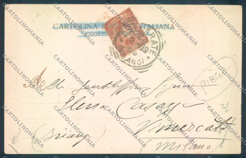 Varese Gallarate PIEGHE cartolina LQ8449 – retro