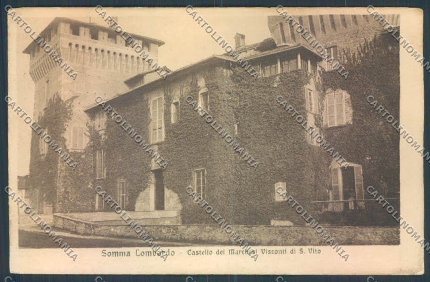 Varese Somma Lombardo cartolina LQ8460 – fronte