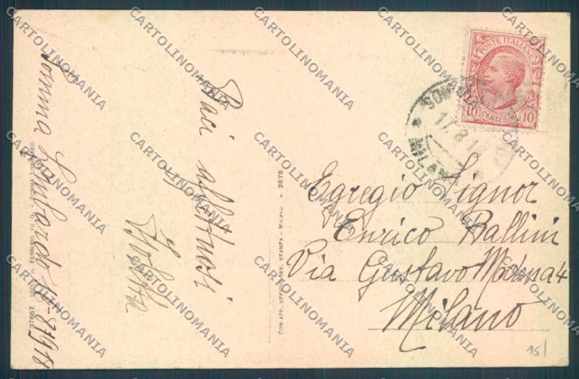 Varese Somma Lombardo cartolina LQ8463 – retro
