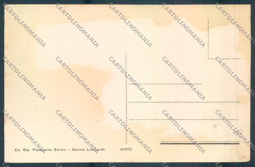 Varese Somma Lombardo cartolina LQ8470 – retro
