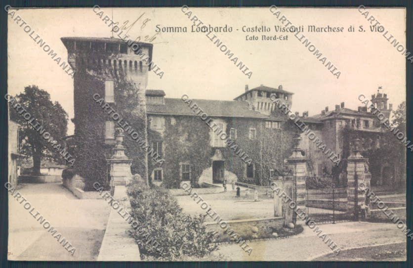 Varese Somma Lombardo cartolina LQ8475 – fronte