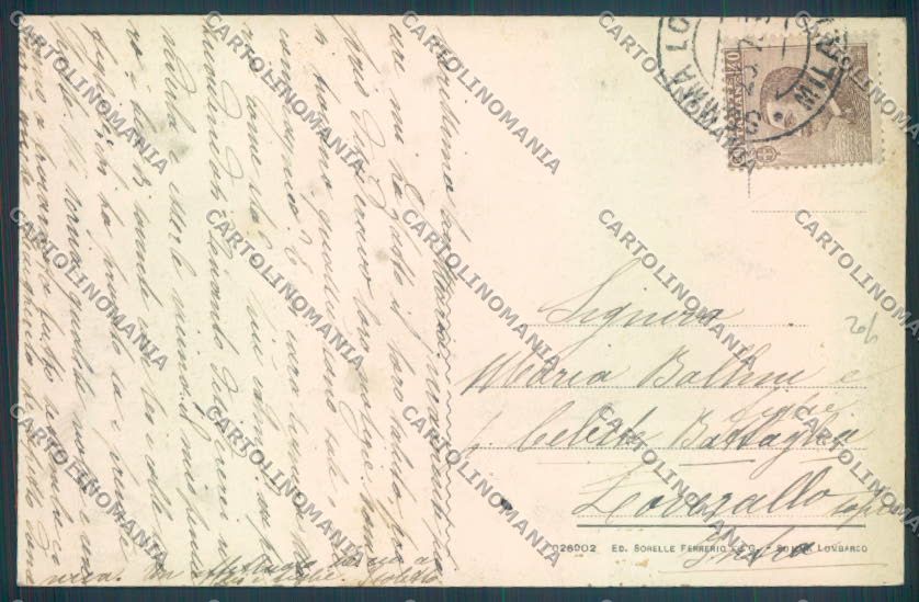 Varese Somma Lombardo cartolina LQ8475 – retro