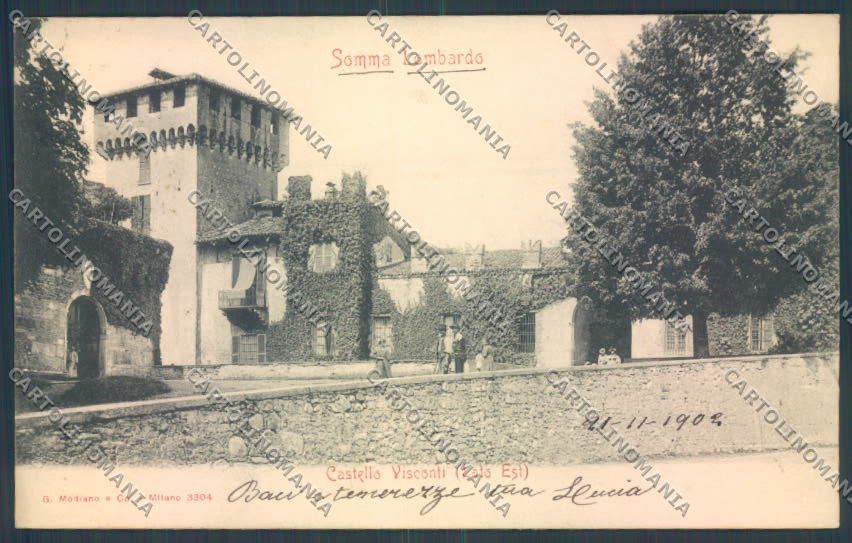 Varese Somma Lombardo cartolina LQ8476 – fronte