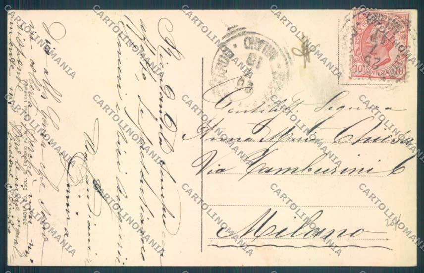 Varese Somma Lombardo cartolina LQ8477 – retro