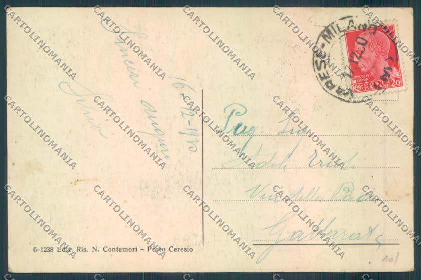 Varese Porto Ceresio cartolina LQ8542 – retro