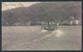 Varese Porto Ceresio Battello PIEGA cartolina LQ8545 – fronte
