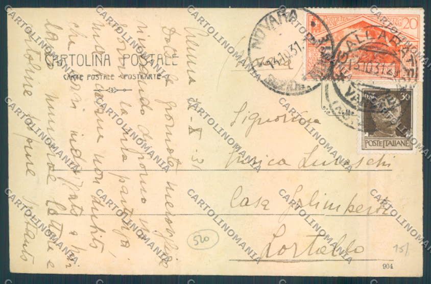 Varese Gallarate Crenna cartolina LQ8554 – retro