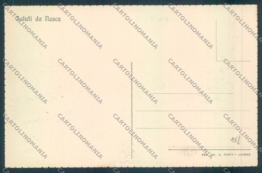 Varese Castelveccana Nasca Saluti da cartolina LQ8560 – retro