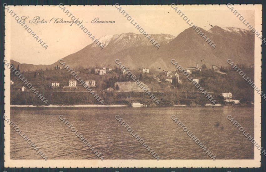 Varese Porto Valtravaglia San Pietro Saluti da cartolina LQ8564 – fronte