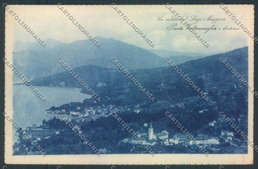 Varese Porto Valtravaglia Saluti da cartolina LQ8590 – fronte