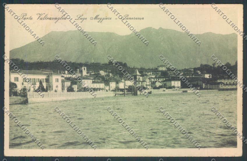 Varese Porto Valtravaglia Saluti da GRINZA CARTA cartolina LQ8592 – fronte
