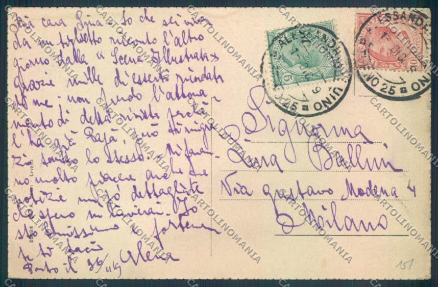 Varese Porto Valtravaglia Saluti da cartolina LQ8597 – retro