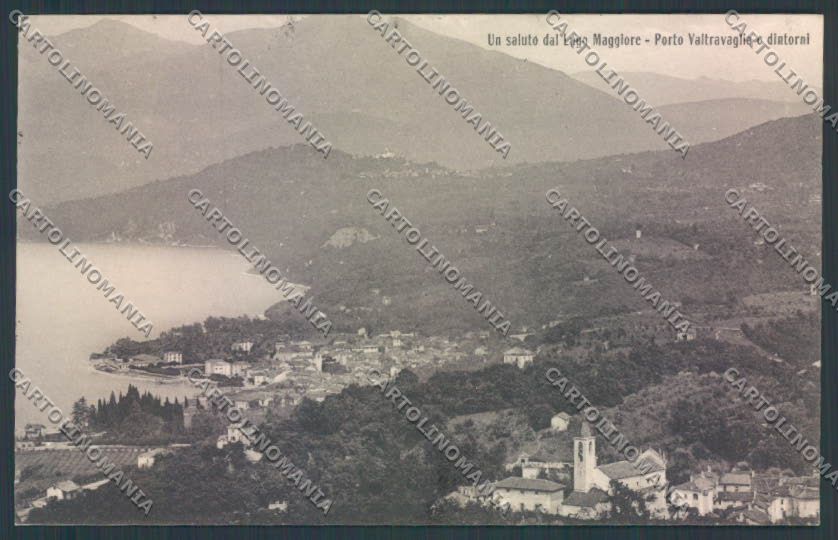 Varese Porto Valtravaglia Saluti da cartolina LQ8602 – fronte